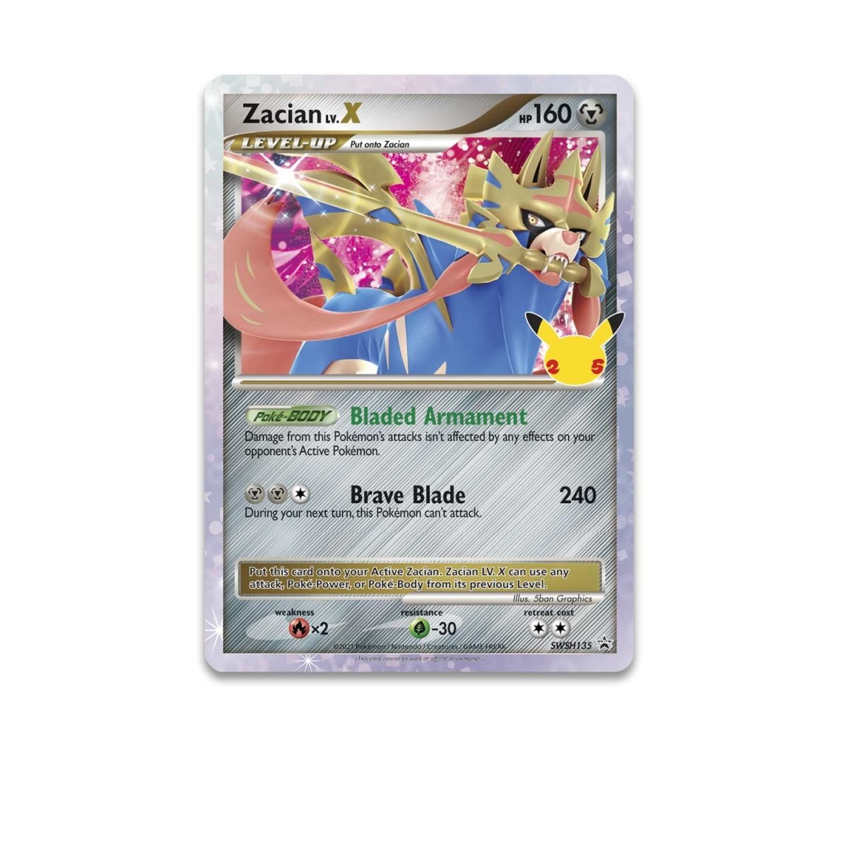 Celebrations Deluxe Pin Collection - Zacian
