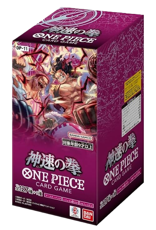 One Piece - OP-11 - A Fist of Divine Speed Japanese Booster Box