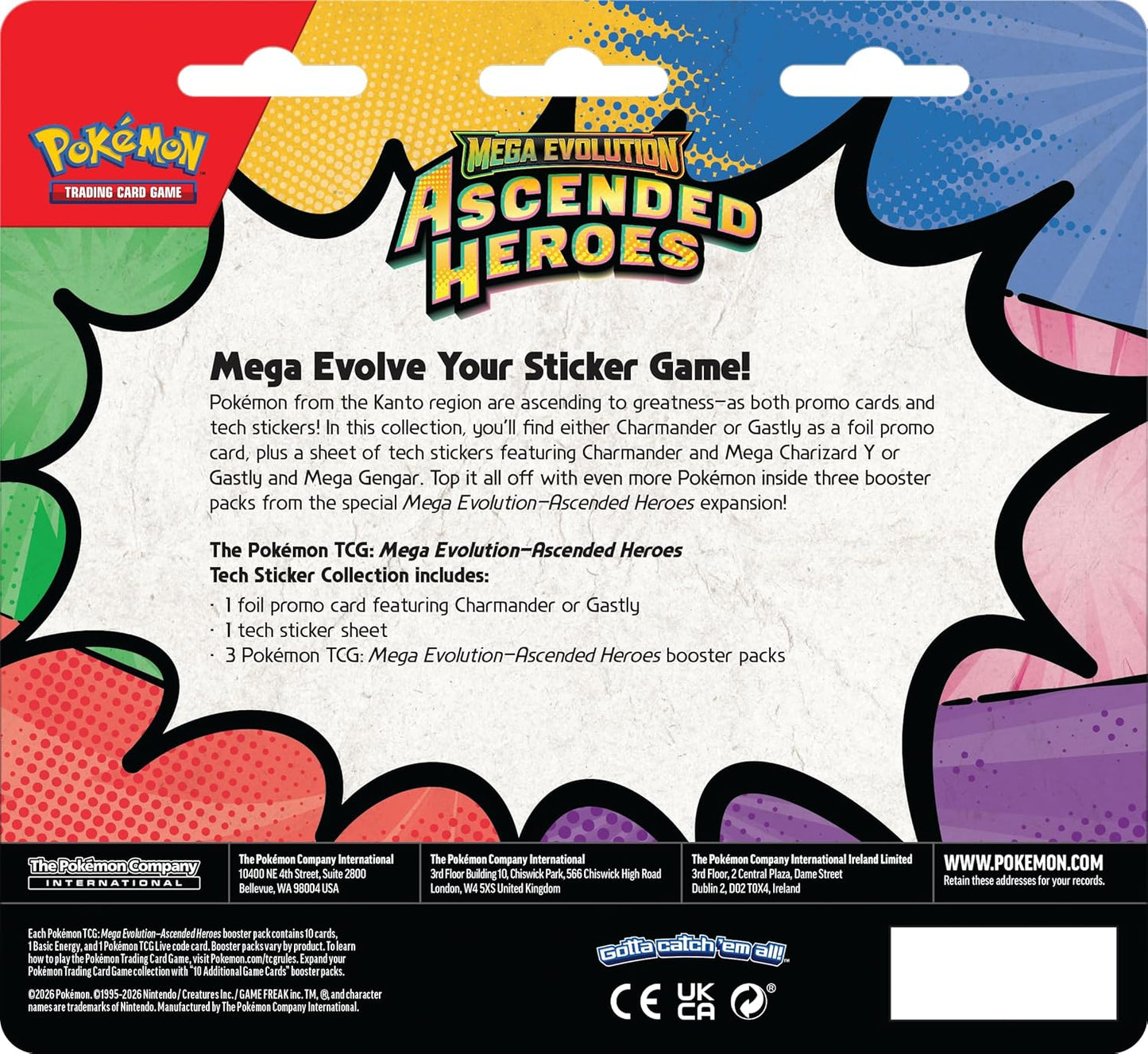 Ascended Heroes Tech Sticker Collection - Charmander