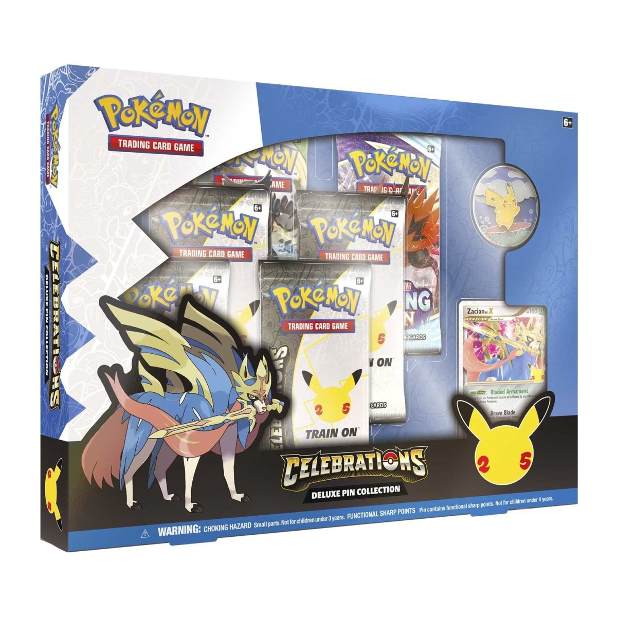 Celebrations Deluxe Pin Collection - Zacian
