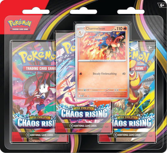 Mega Evolution—Chaos Rising Triple Pack