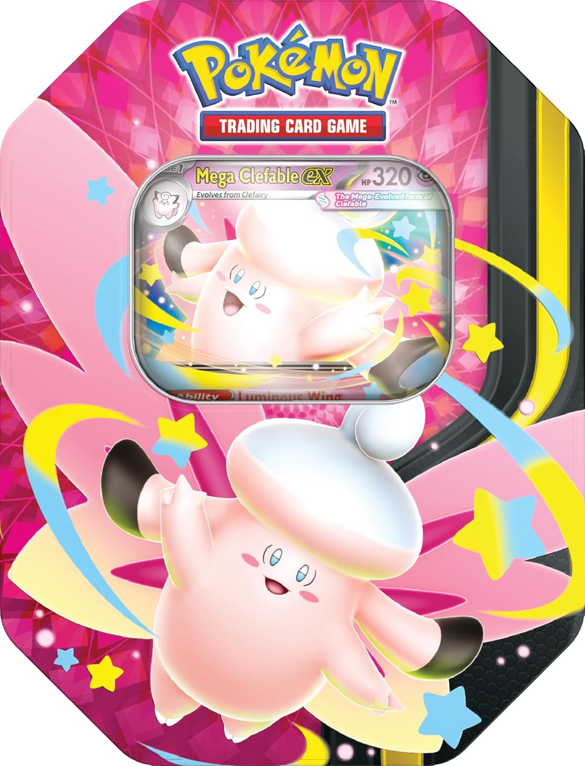 Mega Moonlit Tin - Mega Clefable ex