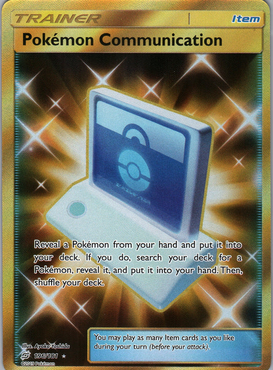 Pokemon Communication 196/181