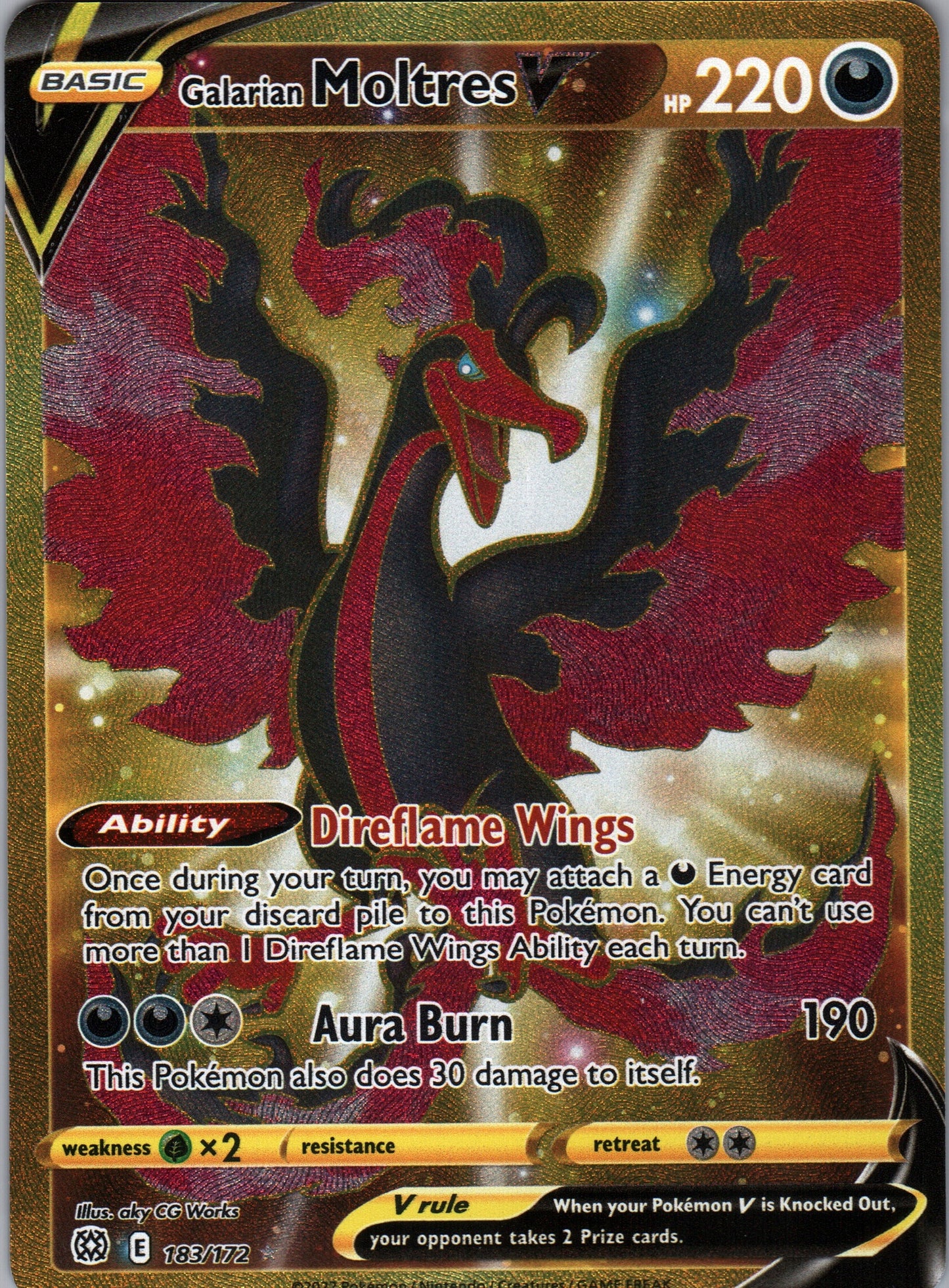 Galarian Moltres V 183/172