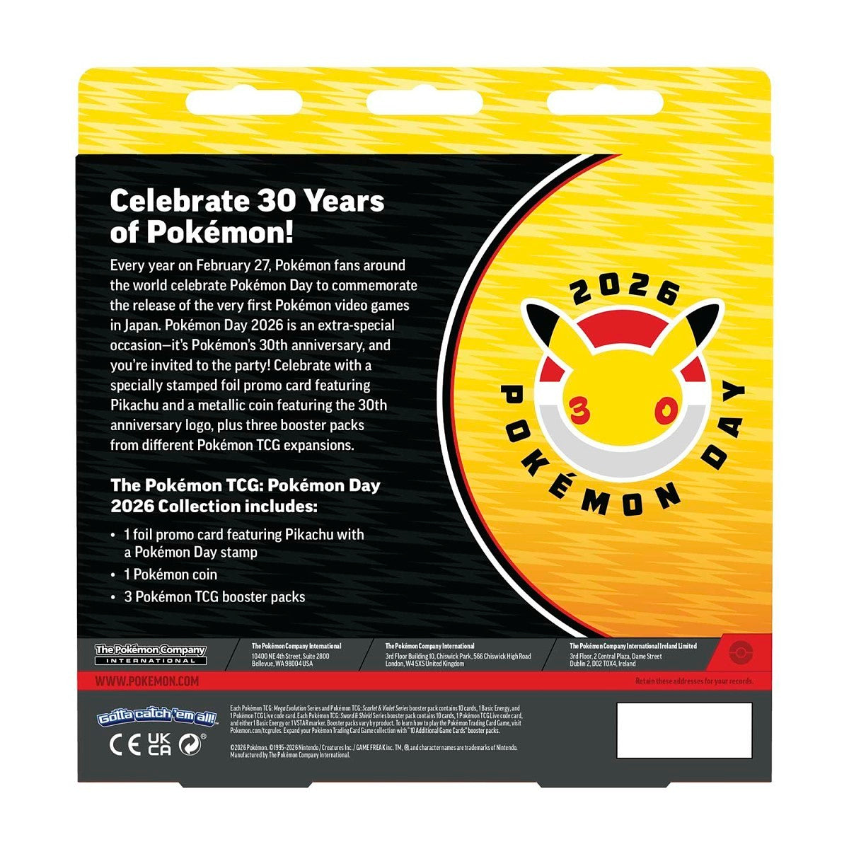 Pokémon Day 2026 Collection
