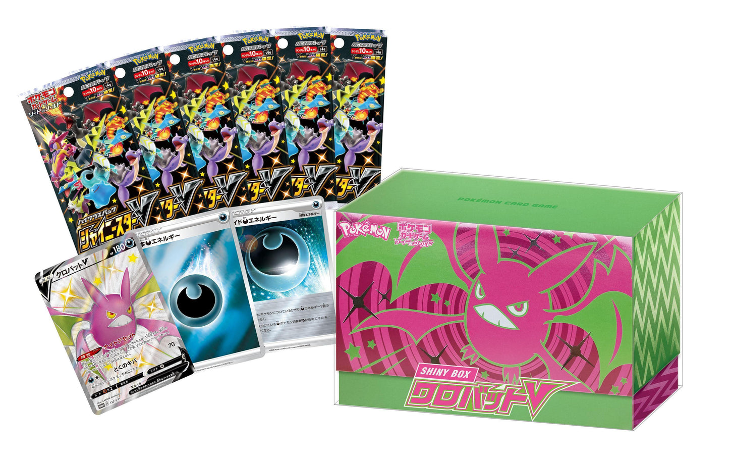 Crobat V Shiny Star V Japanese Deck