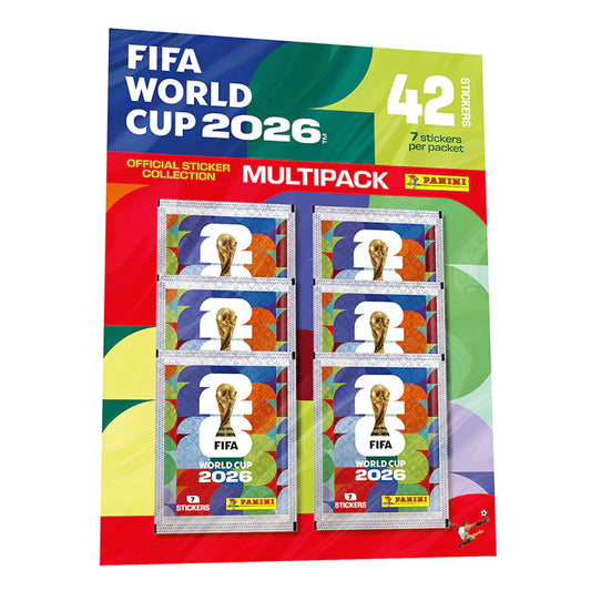 FIFA WORLD CUP 2026™ Official Sticker Collection - Box of 6 Packets (Multi-pack)