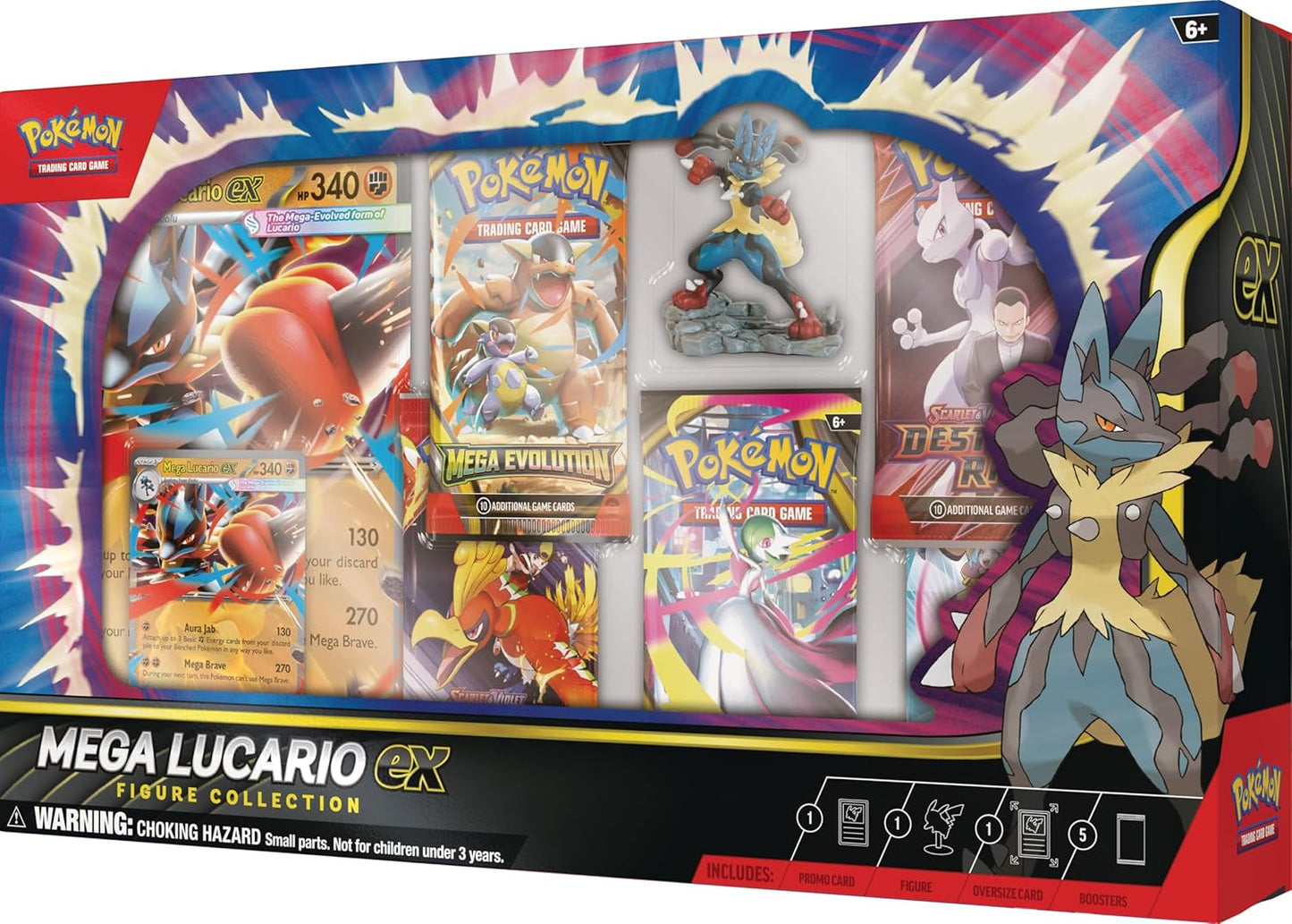 Mega Lucario ex Figure Collection