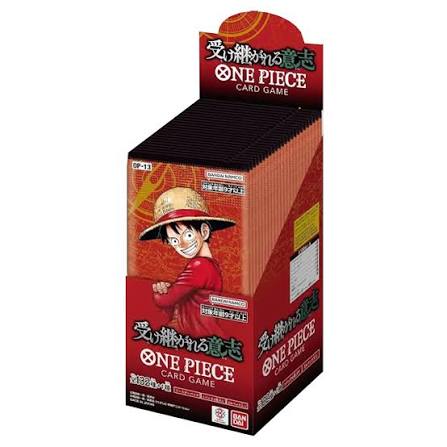 One Piece OP-13 Japanese Booster Box + promo pack